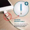 Spiral silicon cable protector https://cartofmart.grgwd.com Spiral silicon cable protector https://cartofmart.grgwd.com