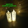 LED Candle , plastic candle, crystal style , crystal design candle available at cart of mart by grgwd . com .