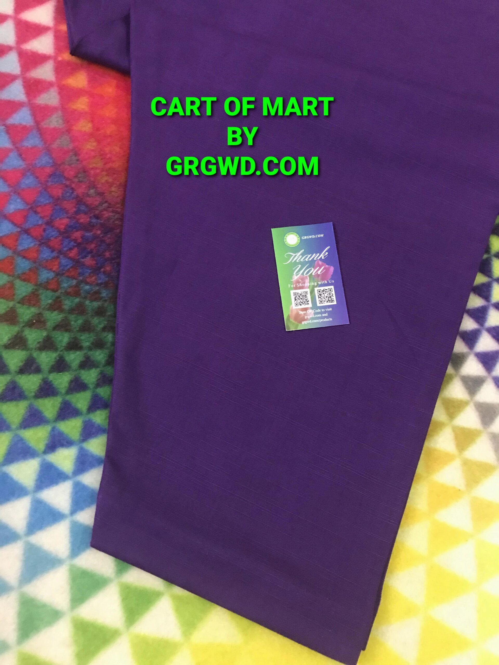 Purple Color Khaddar stitched shalwar for ladies and girls