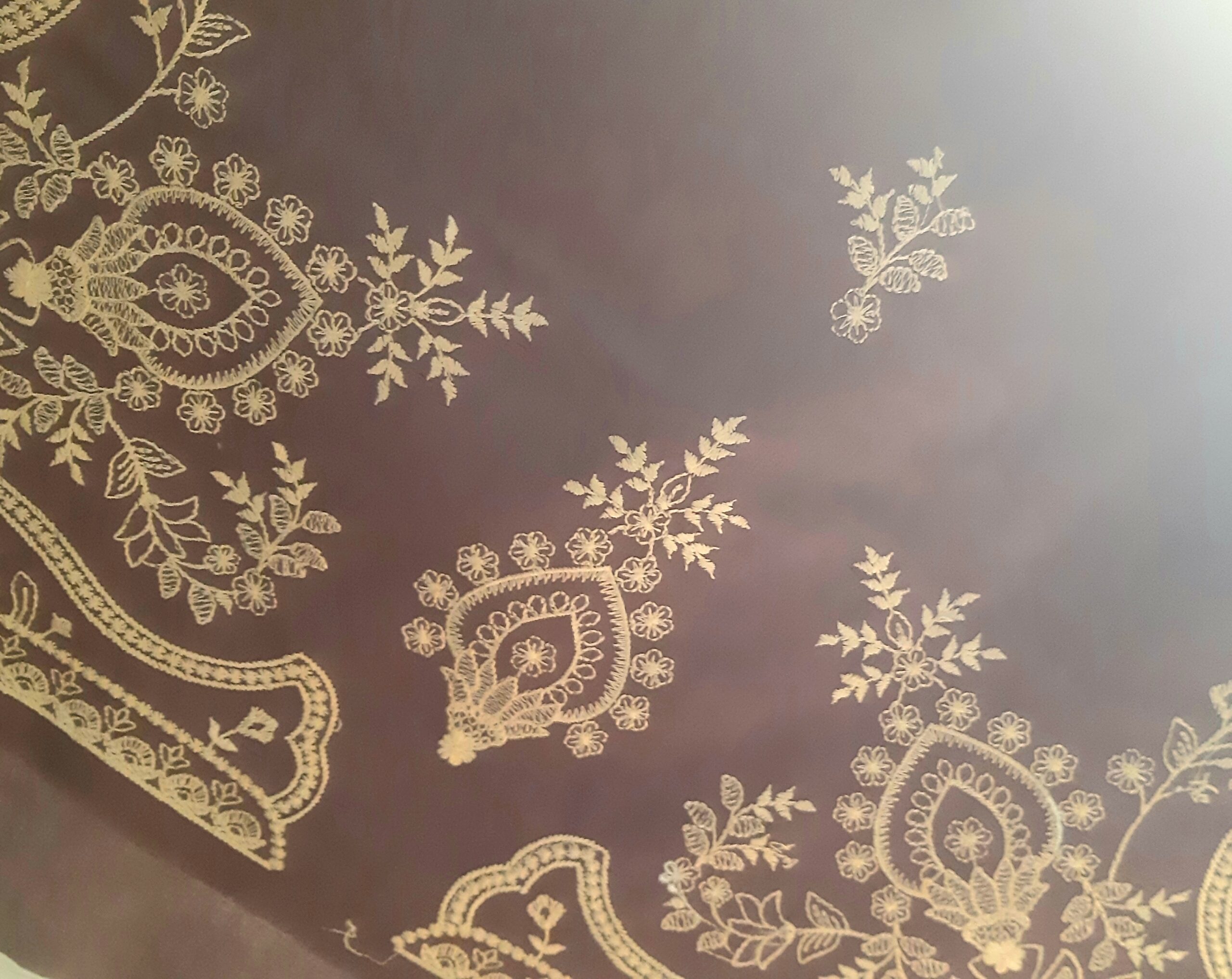 Embroidered 3 pcs lawn unstitched dress