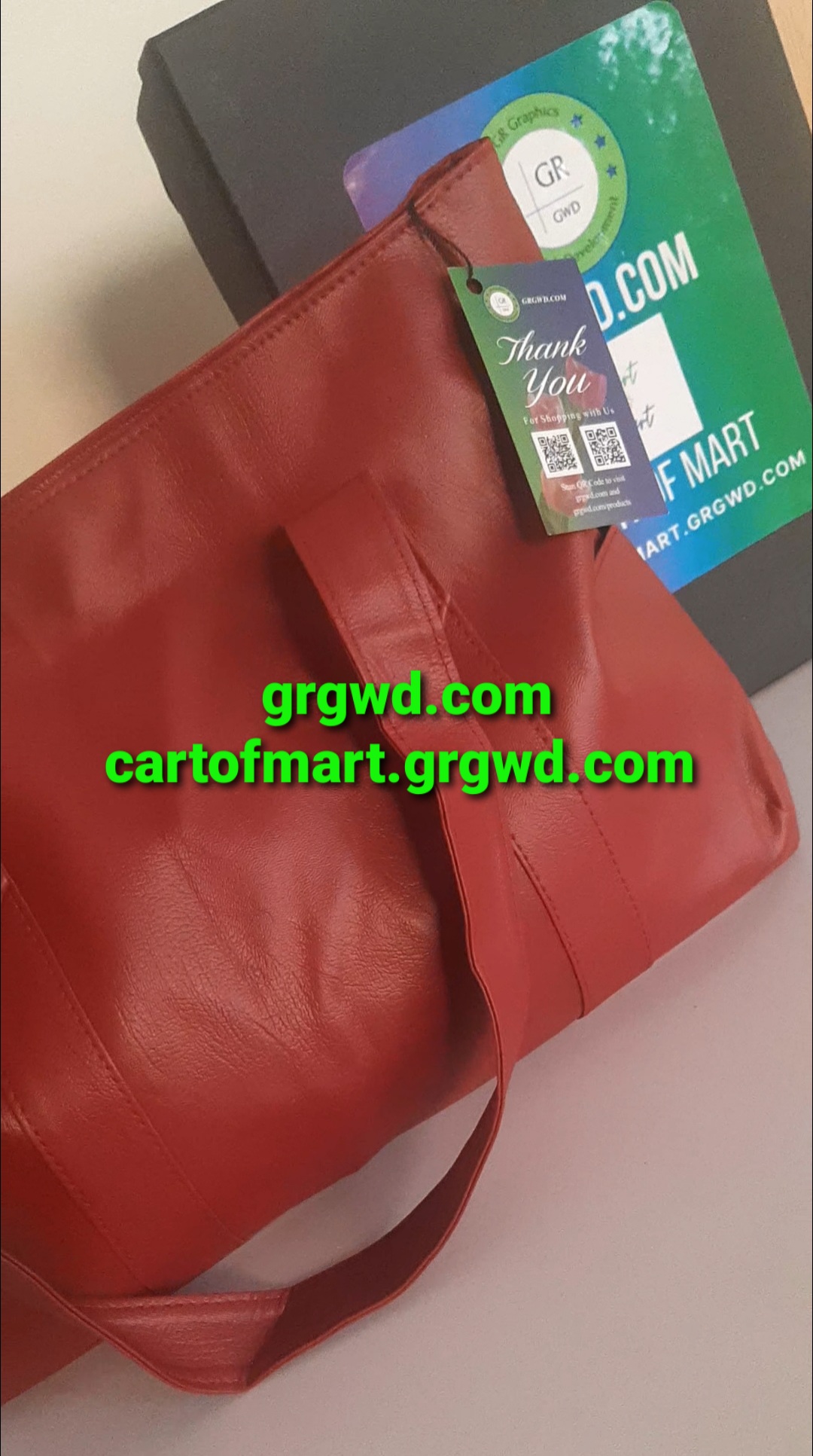 Hand bag.